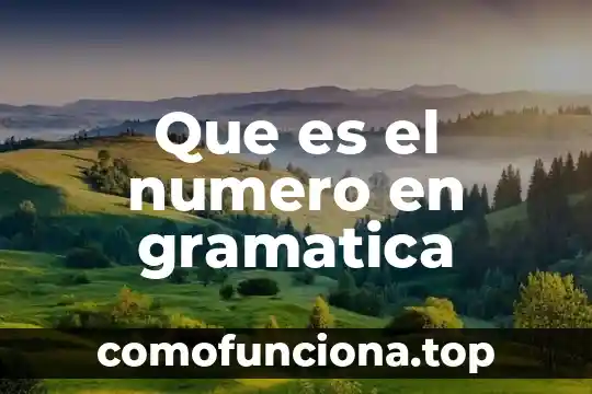 Qué es número de masa de un elemento atómico 3 Que es el numero en gramatica