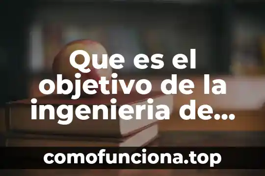 Que es una consideracion en arquitectura 7 Que es el objetivo de la ingenieria de proyecto