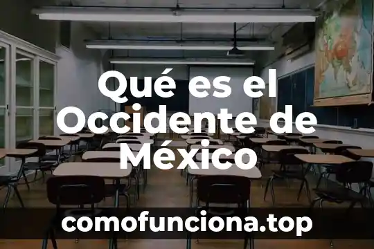 Qué es un mailing en México 6 Qué es el Occidente de México