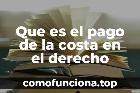 Que es el patrimonio en derecho segun zachary levi 8 Que es el pago de la costa en el derecho