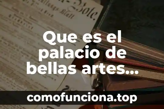 Por que es importante el palacio de justicia 3 Que es el palacio de bellas artes trackid sp-006