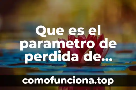 Que es un logotipo con autor 3 Que es el parametro de perdida de funciones