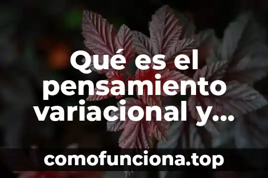 Que es sistemas cerrados 7 Qué es el pensamiento variacional y sistemas algebraicos y analíticos