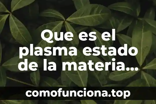 Qué es la transcripción genética Yahoo 3 Que es el plasma estado de la materia yahoo