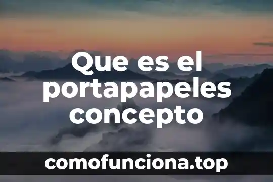 Que es el concepto de las lineas paralelas 5 Que es el portapapeles concepto