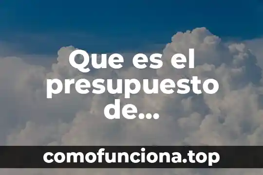 Que es un semaforo y funcionamiento 5 Que es el presupuesto de funcionamiento