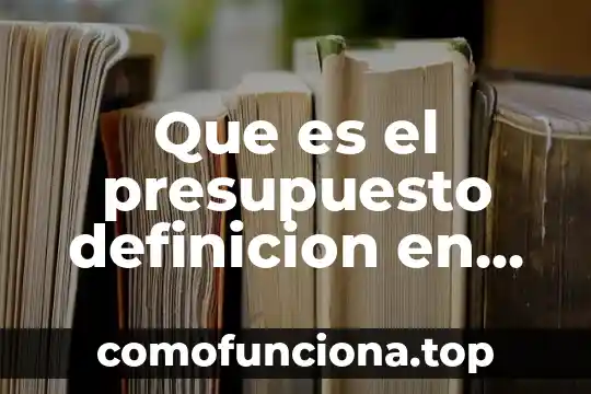 Qué es una funda nórdica definición 3 Que es el presupuesto definicion en finanzas