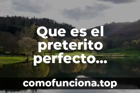 Que es preterito para niño de 3c 4 Que es el preterito perfecto simple ejemplos