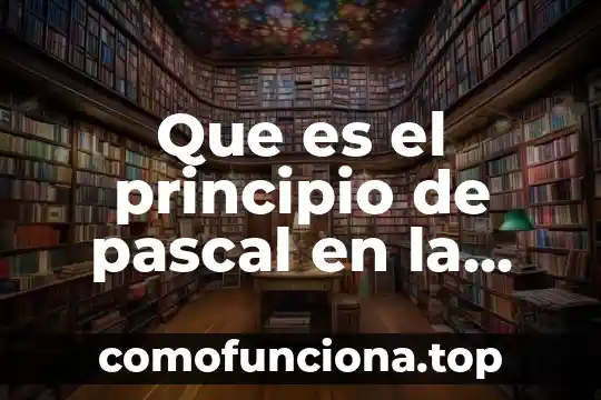 Que es una fuente de luz en fisica 6 Que es el principio de pascal en la fisica