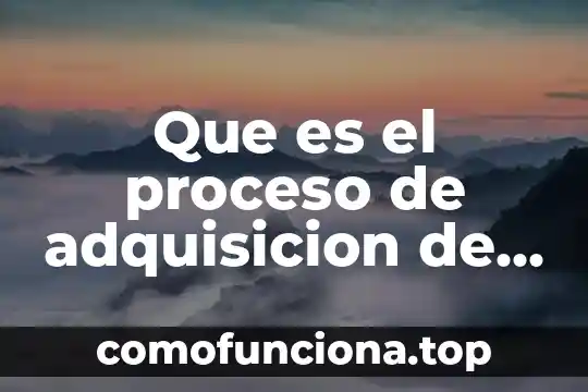 Que es el proceso de matizado 8 Que es el proceso de adquisicion de territorio deshabitado historia