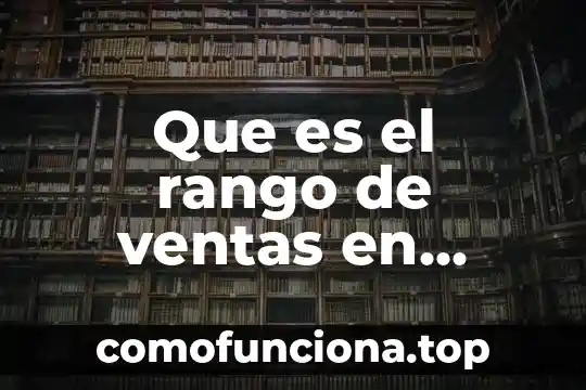 Amazon fire tv stick que es 6 Que es el rango de ventas en amazon