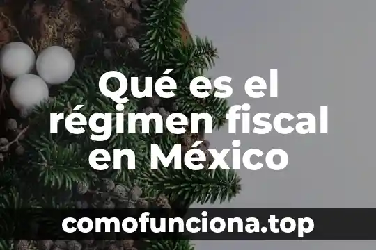 Qué es el régimen de sociedad conyugal legal 5 Qué es el régimen fiscal en México