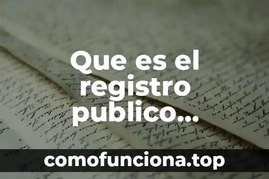 Que es el concepto asistencia social vehicular 6 Que es el registro publico vehicular