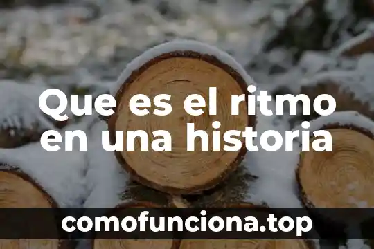 Que es presagio en historia 8 Que es el ritmo en una historia