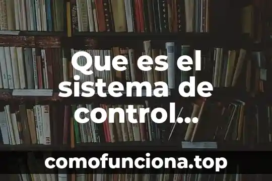 Que es gesture control 3 Que es el sistema de control integrado