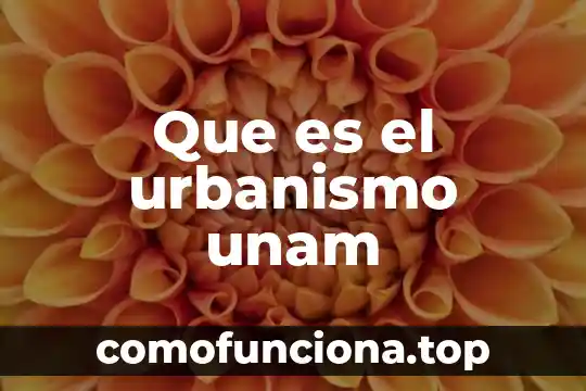 Que es el materialismo historico unam 3 Que es el urbanismo unam
