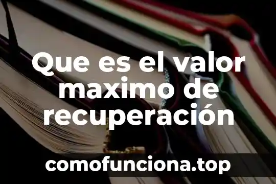 Que es pae en eduacacion primaria 8 Que es el valor maximo de recuperación
