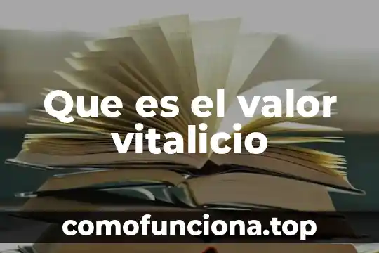 Qué es modo wide 5 Que es el valor vitalicio