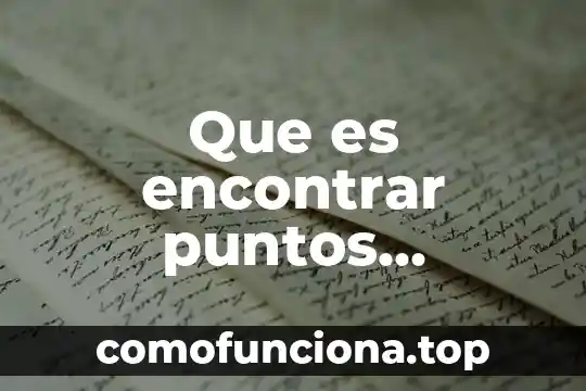 Que es un congreso deportivo y sus puntos 5 Que es encontrar puntos abiertos