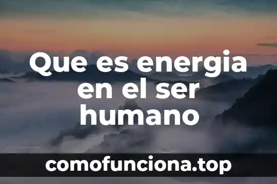 Que es ser hipomaniaco 8 Que es energia en el ser humano