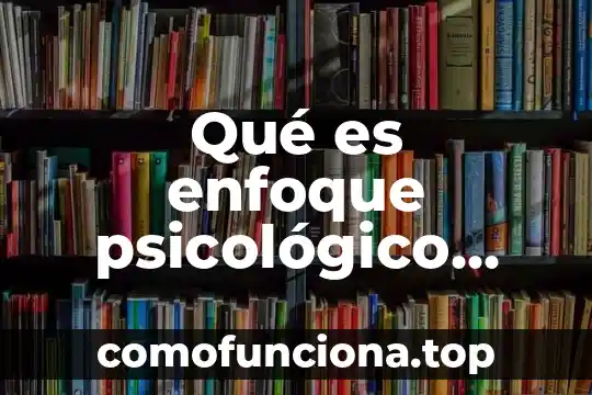 Que es el códice mendocino y como esta estructurado 6 Qué es enfoque psicológico definición