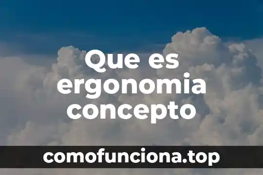 Que es equilatero concepto 7 Que es ergonomia concepto