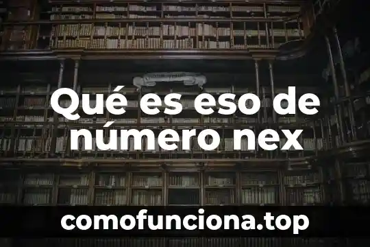Que es el numero atomico como se representa 3 Qué es eso de número nex