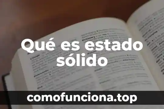 Que es planta libre en arquitectura 6 Qué es estado sólido