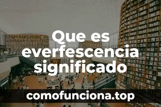 Que es una especie suprimida significado 8 Que es everfescencia significado
