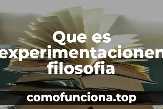 Qué es la filosofía según hobbes 3 Que es experimentacionen filosofia