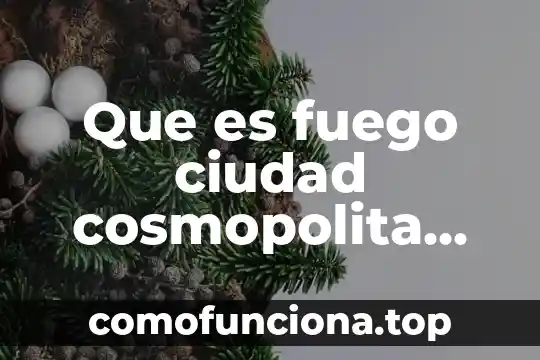 Qué es obsceno definición 7 Que es fuego ciudad cosmopolita definicion