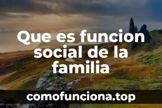 Que es ser social y el ser inteligente 5 Que es funcion social de la familia