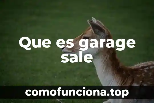 Qué es el emblema que sale al final de avenger 6 Que es garage sale