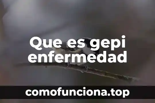 Que es la enfermedad de parkinson como se desubre 8 Que es gepi enfermedad