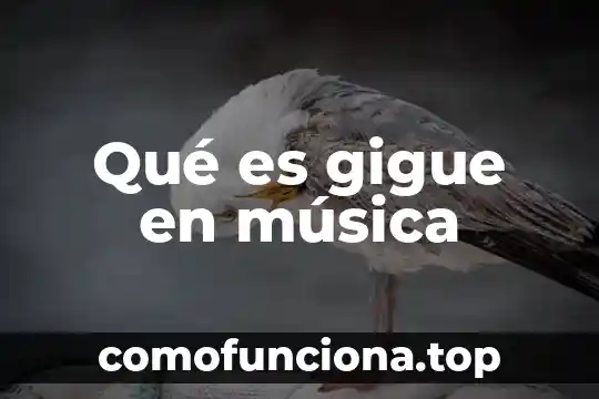 Qué es un overload en música 8 Qué es gigue en música