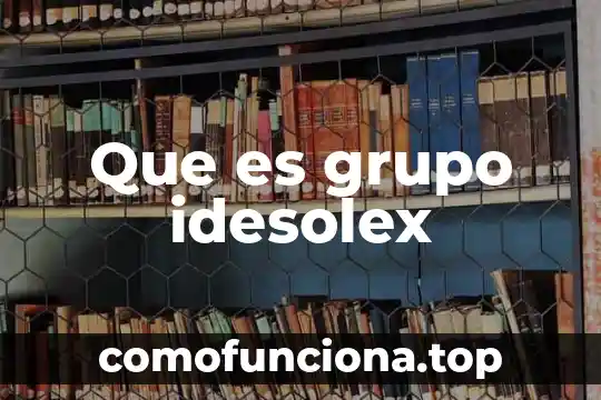 Que es una directriz matematicas 4 Que es grupo idesolex