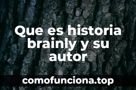 Historia de lo doloroso que es amamantar 4 Que es historia brainly y su autor