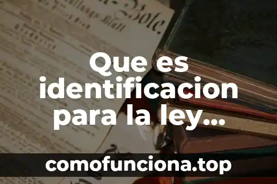 Qué es la teoría general de sistemas en la mediación 6 Que es identificacion para la ley general de pobracion
