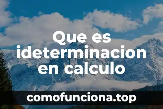 Qué es arte kitsch 3 Que es ideterminacion en calculo