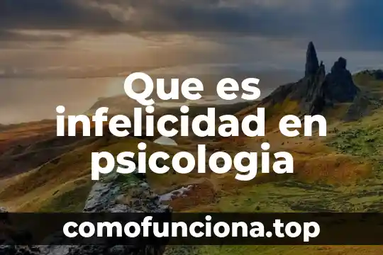 Que es el arte en la psicologia educativa 8 Que es infelicidad en psicologia