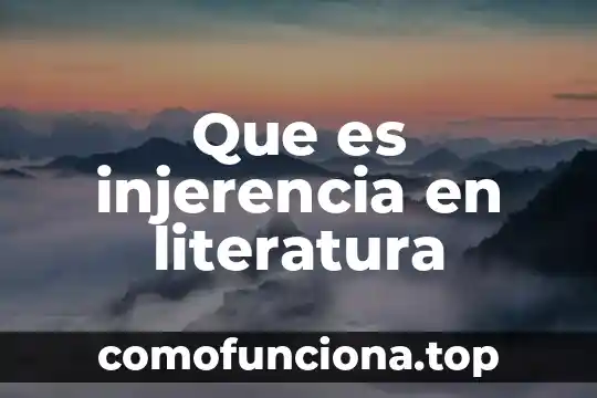 Que es un articulo en lengua y literatura 3 Que es injerencia en literatura