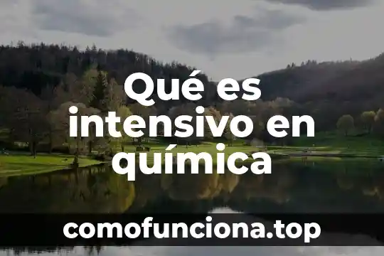 Quimica que es una pipeta volumetrica 3 Qué es intensivo en química