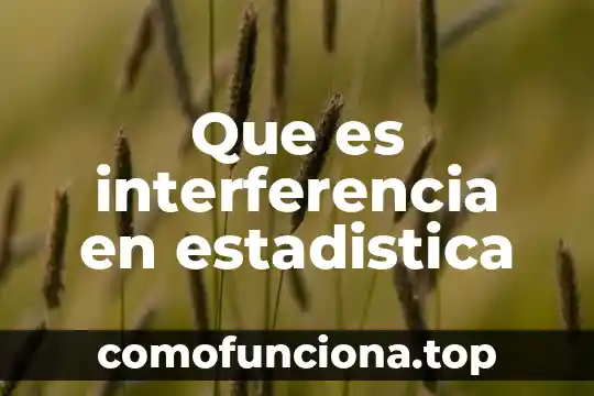 Que es de cada estadistica en inazuma eleeve 7 Que es interferencia en estadistica
