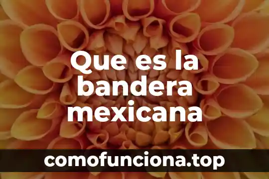 Que es la biodiversidad mexicana 8 Que es la bandera mexicana