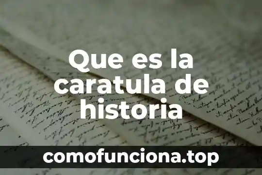 Palpador o indicador de caratula que es 4 Que es la caratula de historia