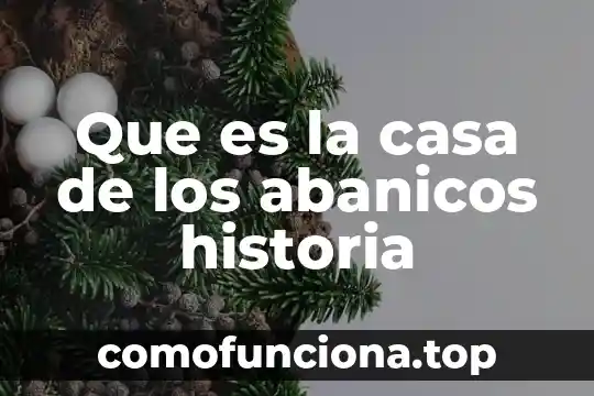 Que es la dimensión fisica territorial y urbanistica 8 Que es la casa de los abanicos historia