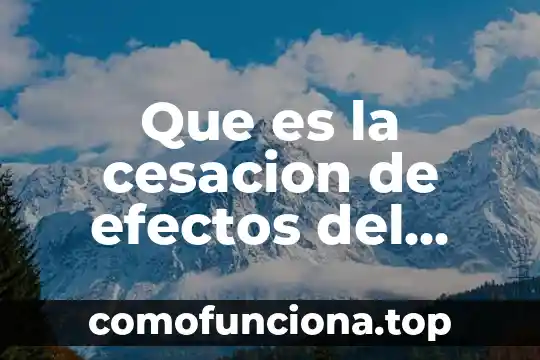 Que es un acto moral en filosofía 7 Que es la cesacion de efectos del acto reclamado