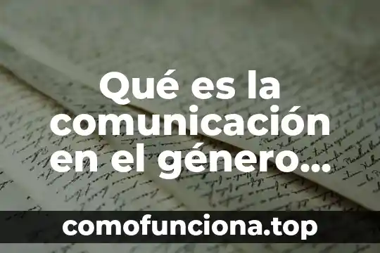 Que es el espacio narrativo ejemplo 8 Qué es la comunicación en el género narrativo