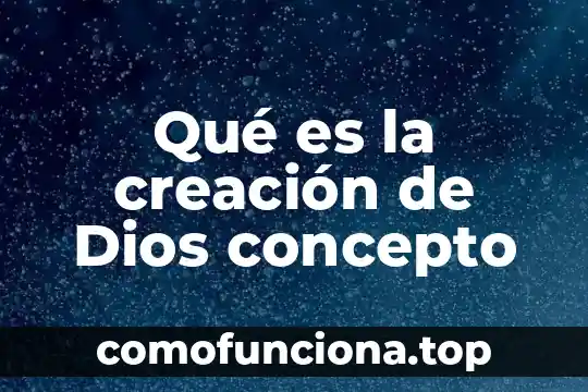 Que es equilatero concepto 3 Qué es la creación de Dios concepto