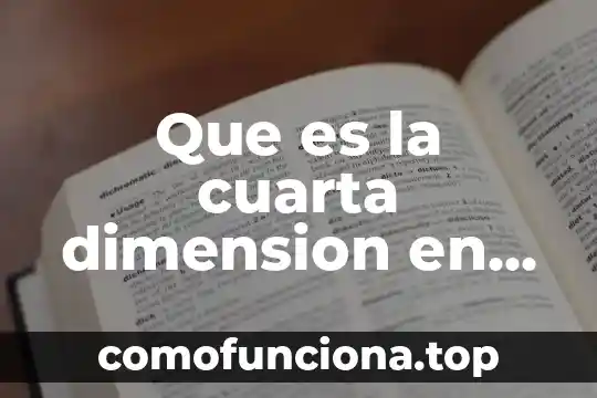Que es el nihilismo arte 4 Que es la cuarta dimension en el arte